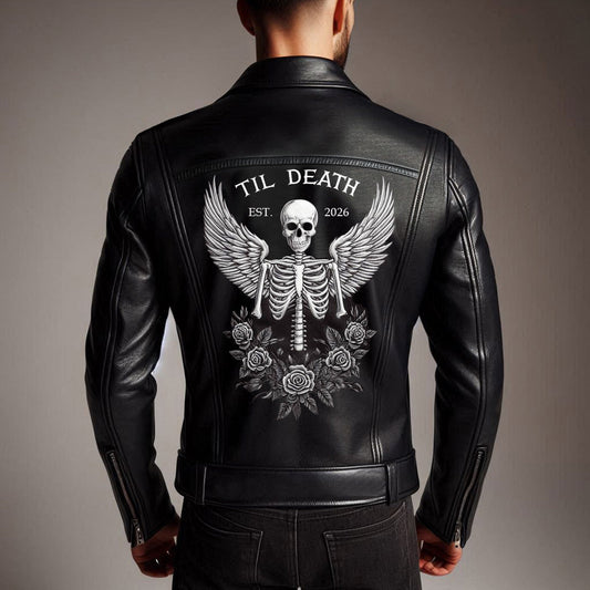 Wedding Leather Jacket for Him & Her