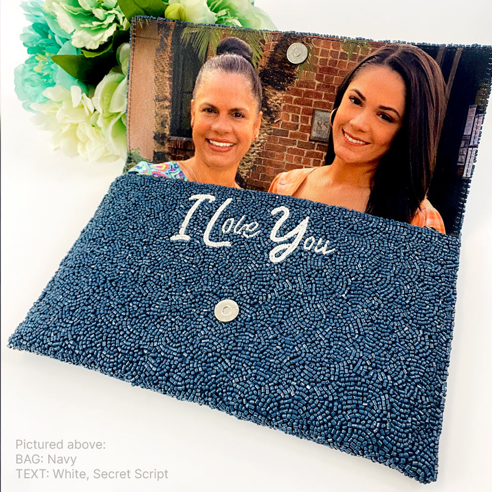 Mother of the Bride Beaded Clutch