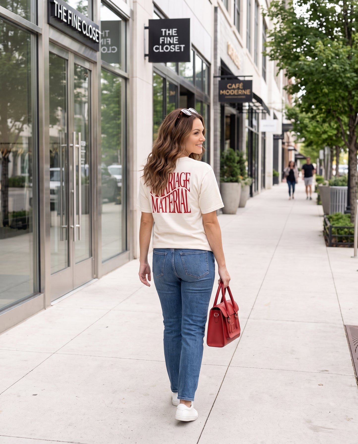 Mrs / Marriage Material Front & Back Shirt