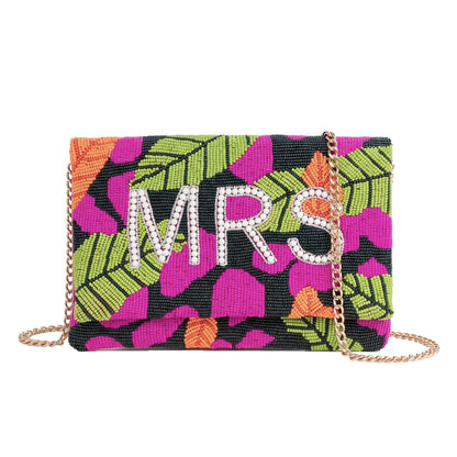 Colorful Mrs Clutch Purse