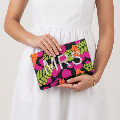 Colorful Mrs Clutch Purse