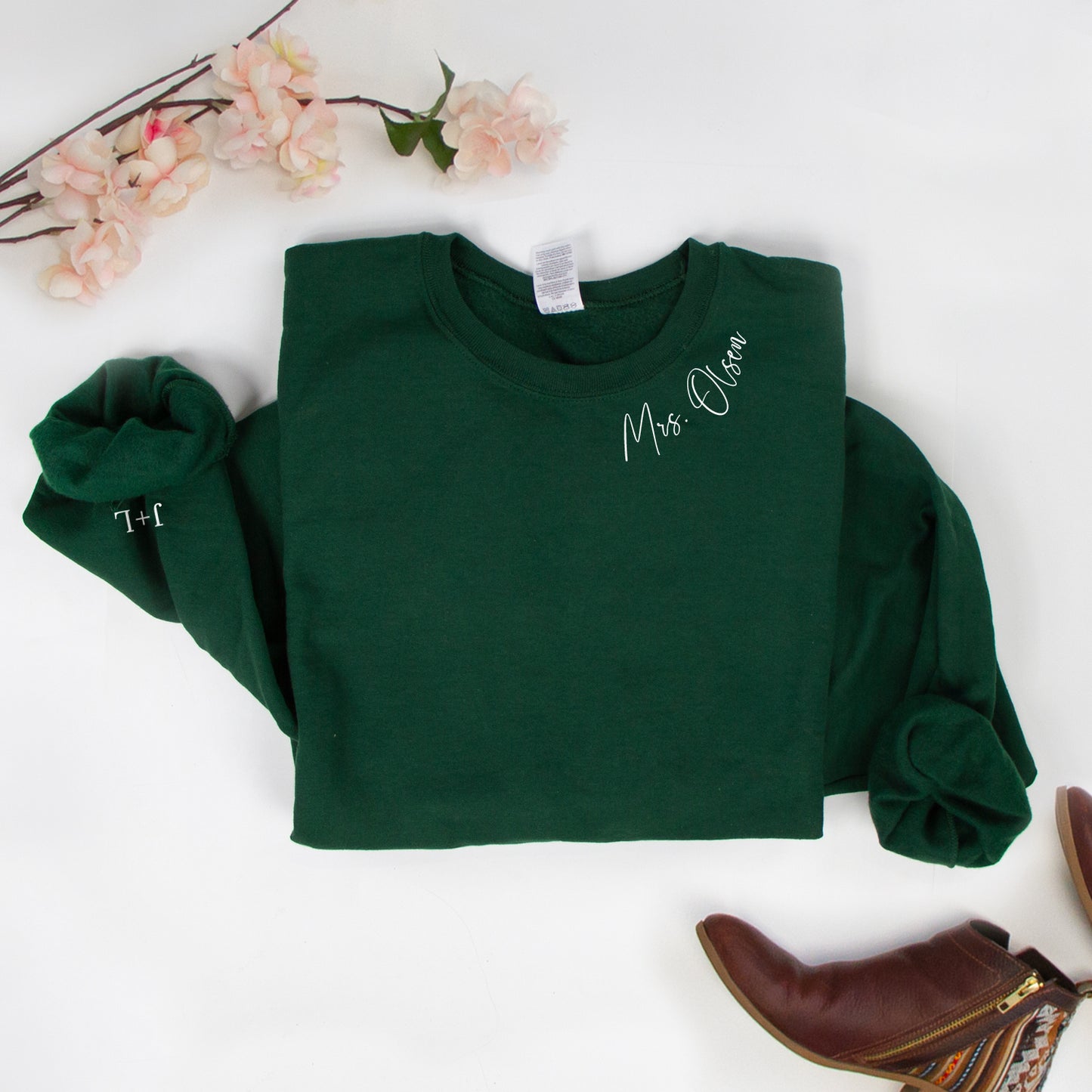 Custom Bachelorette Bride Sweatshirt - Personalized Bridal Party Apparel