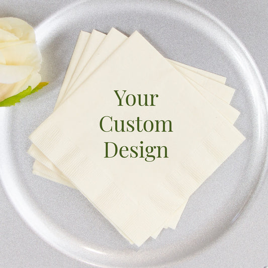 Custom Wedding Napkins