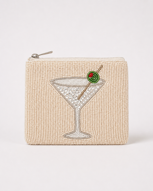 Olive Martini Coin Purse