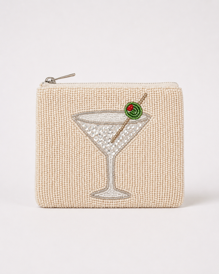 Olive Martini Coin Purse