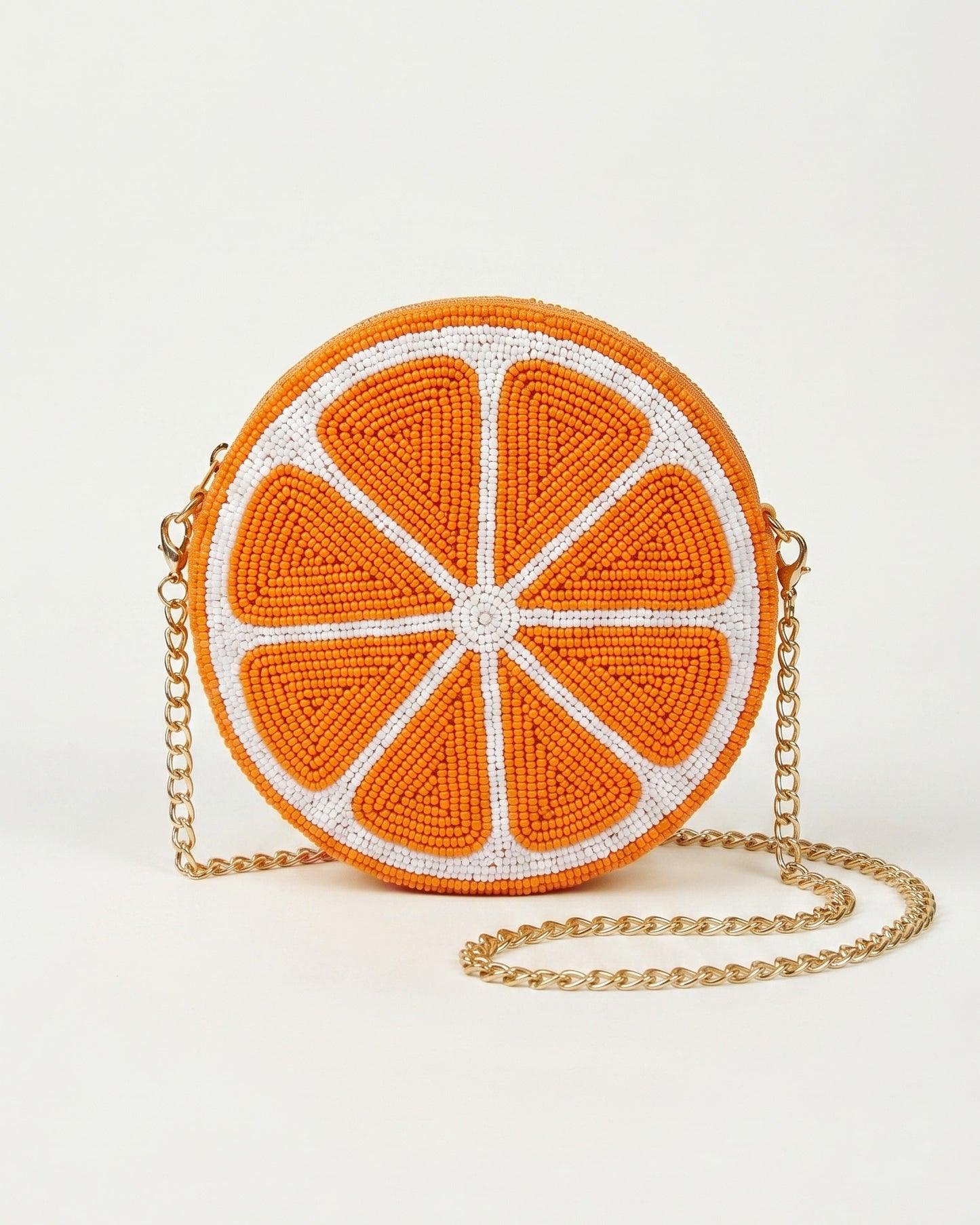 Orange Clutch Bag