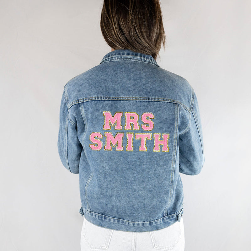 Blue Patch Denim Jacket Gifts