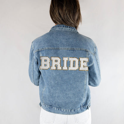 Custom Mrs Patch Denim Jacket