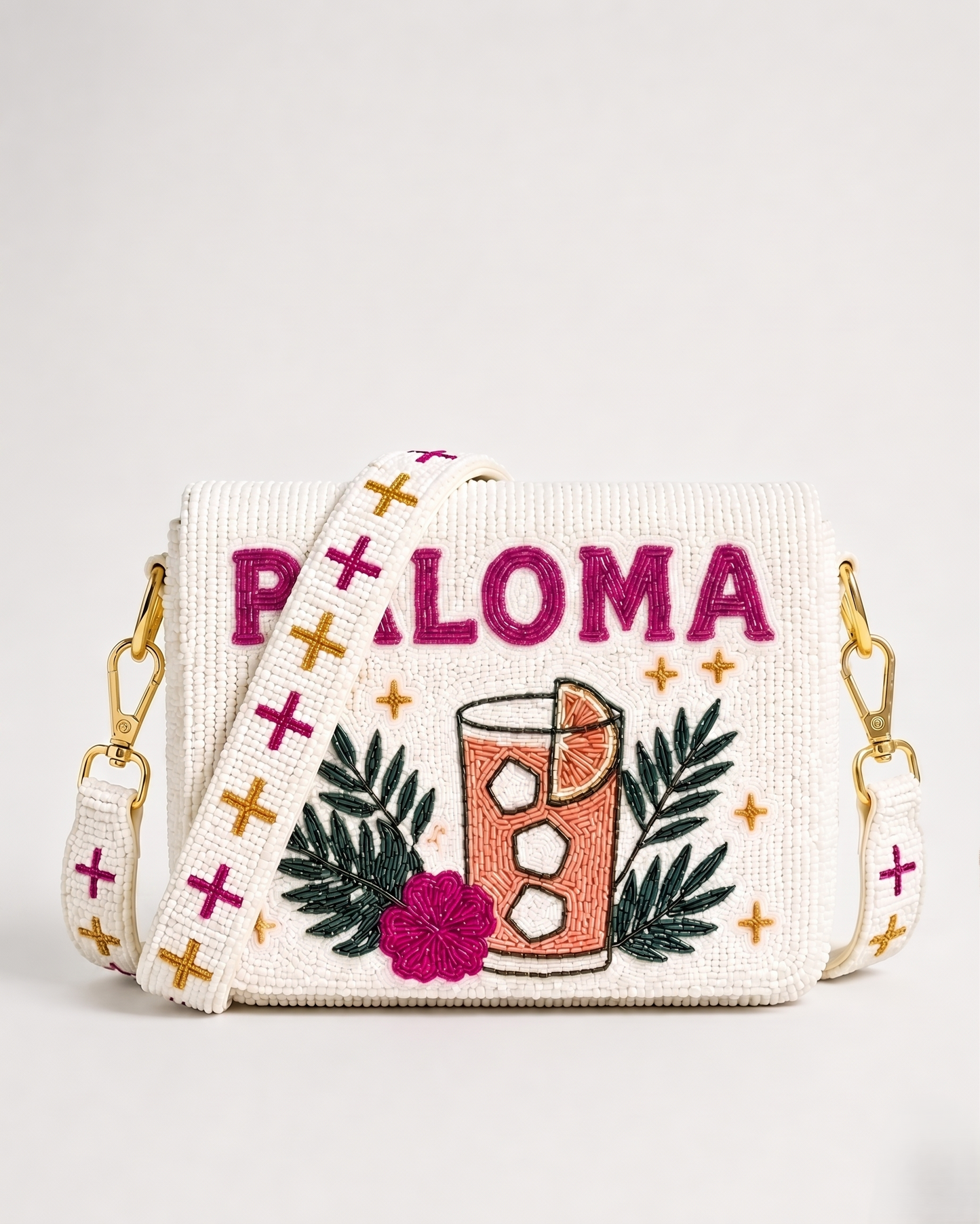 Paloma Cocktail Beaded Clutch