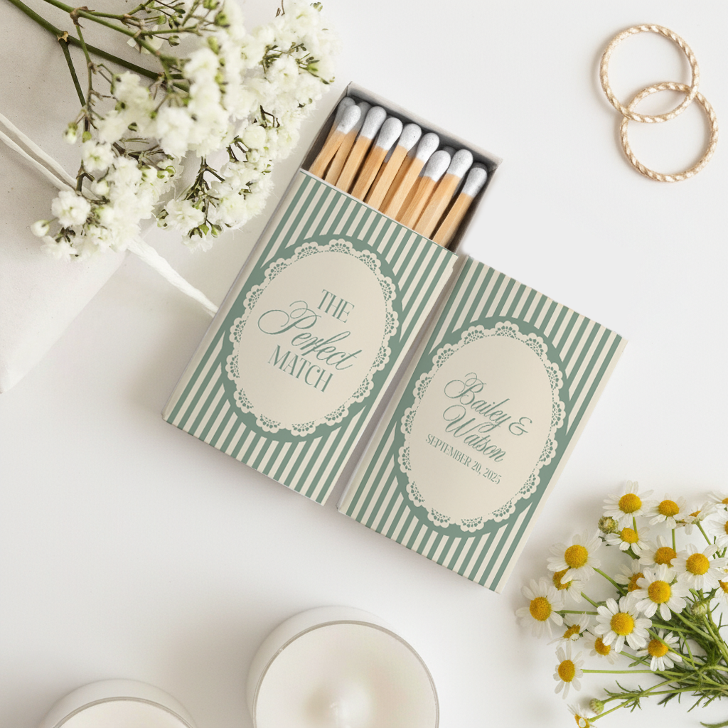 Custom Wedding Matchboxes