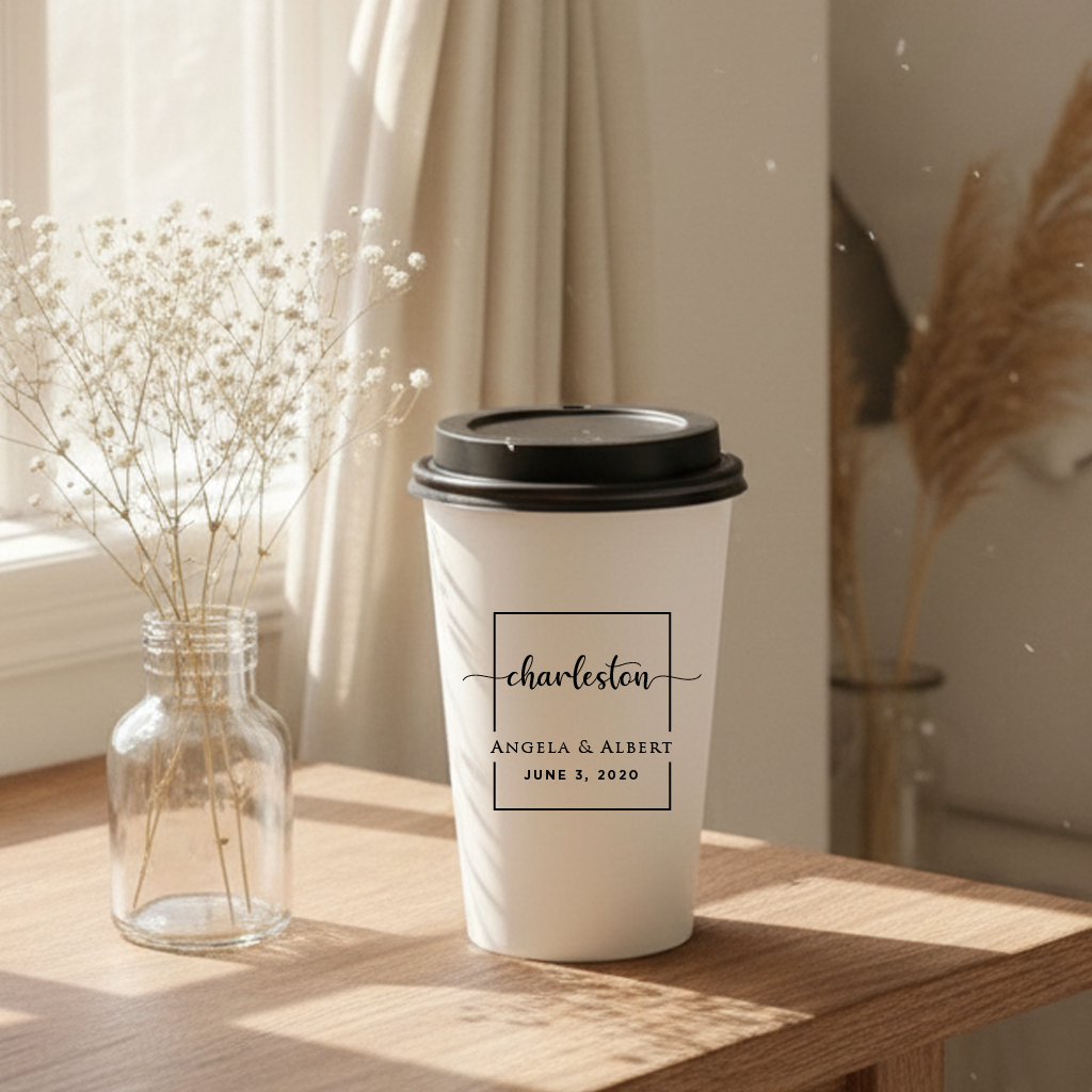 Last Names Minimalist Coffee Cups