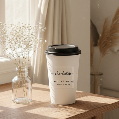 Last Names Minimalist Coffee Cups