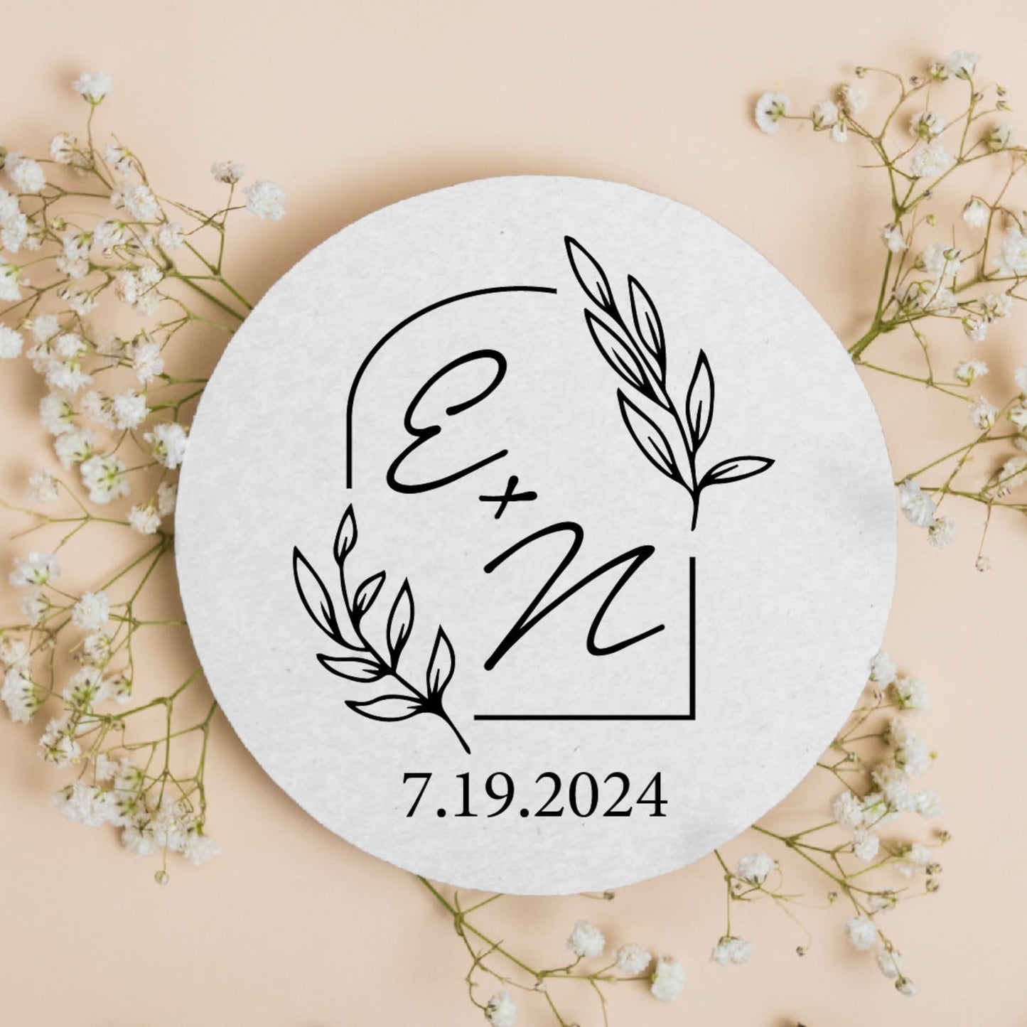 Monogram Coasters