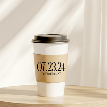 Wedding Venue Coffee Sleeve