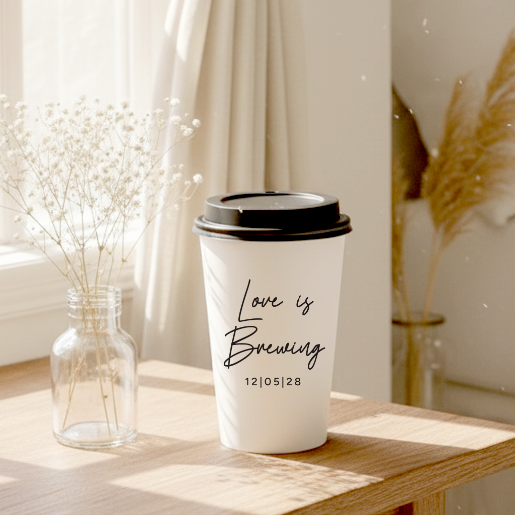 Phrases Themed Coffee Cups