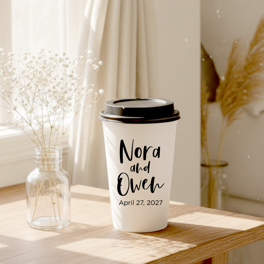 Names Minimalist Coffee Cup