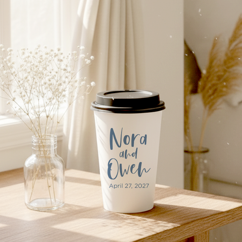 Names Minimalist Coffee Cup