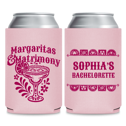 Fiesta Themed Can Coolers