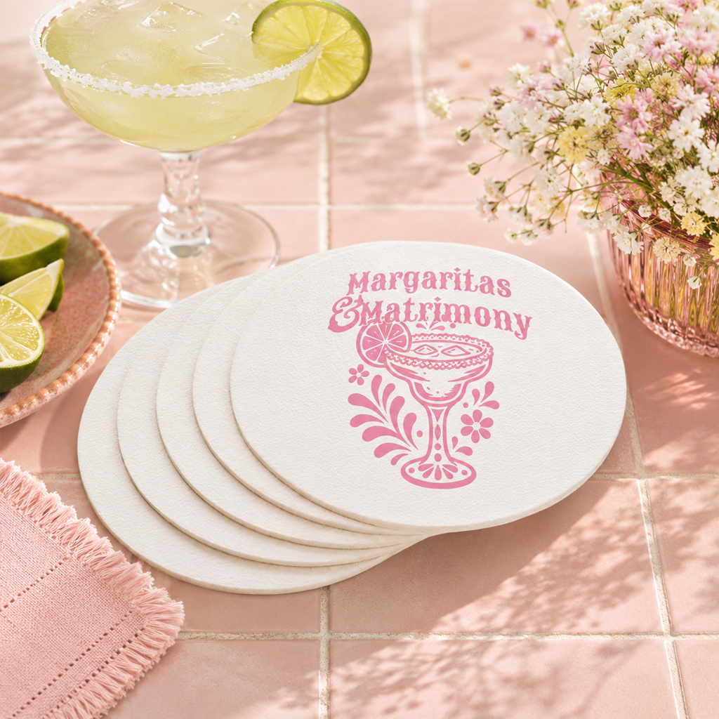 Fiesta Wedding Coasters