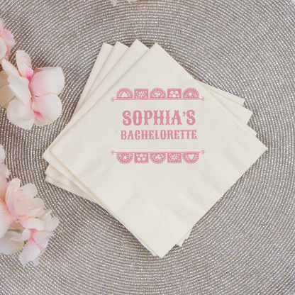 Fiesta Bachelorette Cocktail Napkins (PK 461)