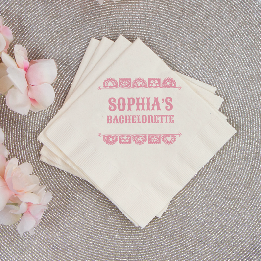 Fiesta Bachelorette Cocktail Napkins (PK 461)