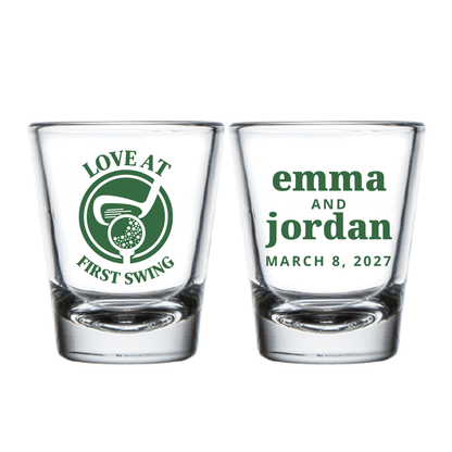 Golf Wedding Shot Glasses (PPP 47)