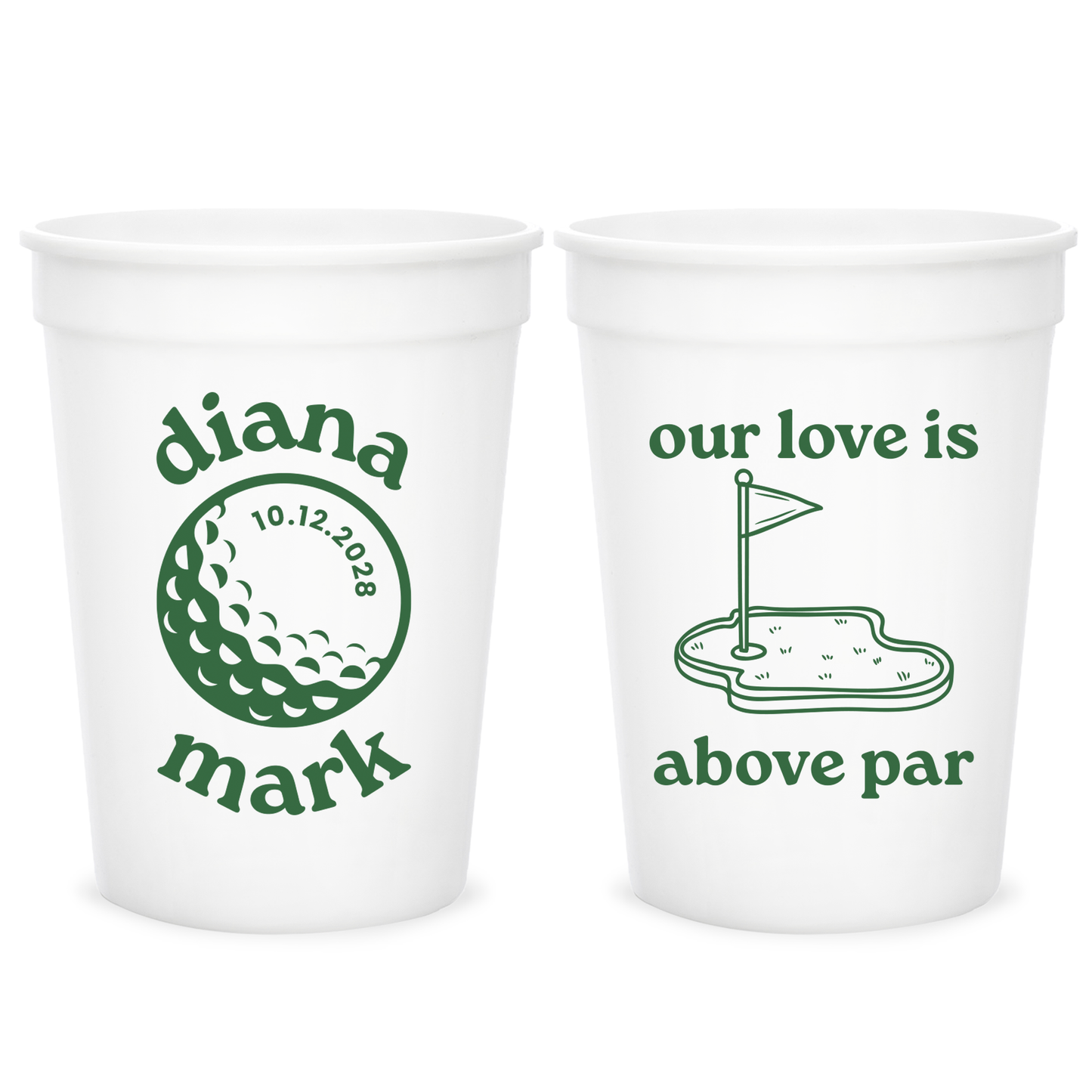 Our Love Is Above Par Stadium Cups (PPP 49)