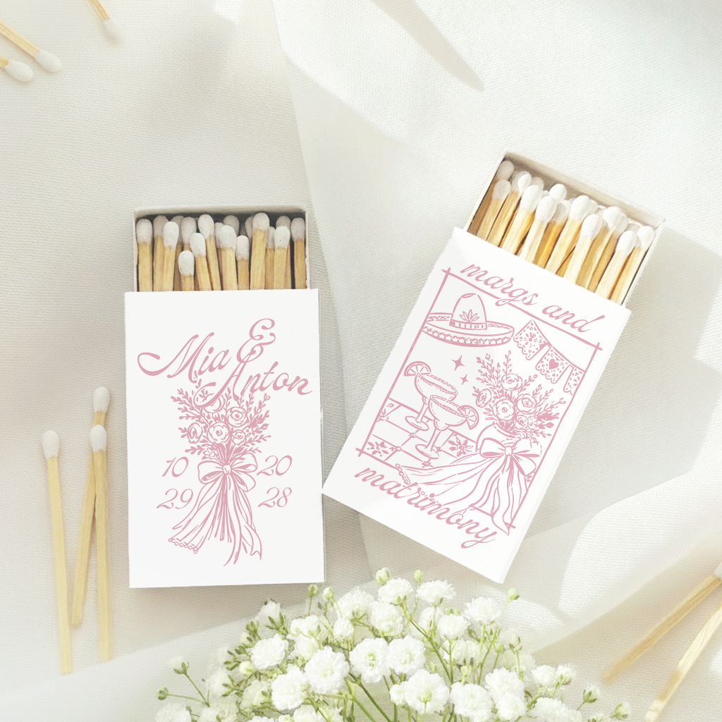 Margs & Matrimony Floral Matchboxes (PPP 71)