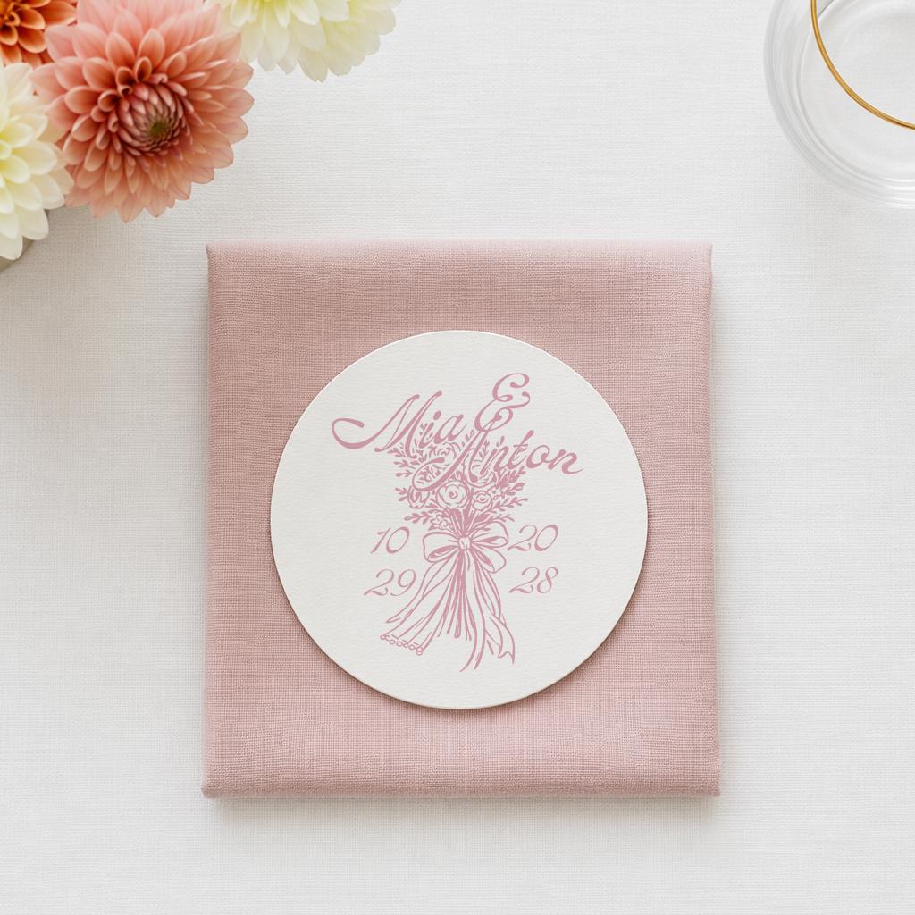 Fiesta Wedding Coasters