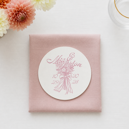 Fiesta Wedding Coasters