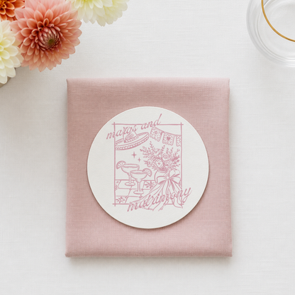 Fiesta Wedding Coasters
