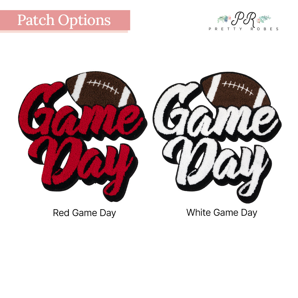 (Blue Pearl) Personalized Game Day Jean Jacket