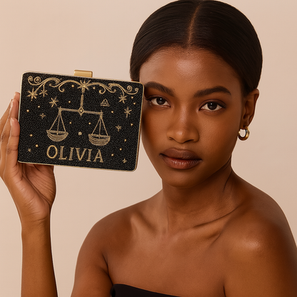 Zodiac Box Clutch for Bridesmaid