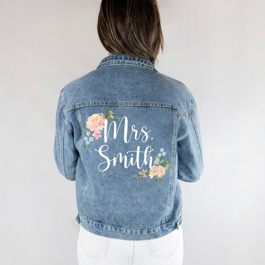 Floral Bachelorette Party Jacket