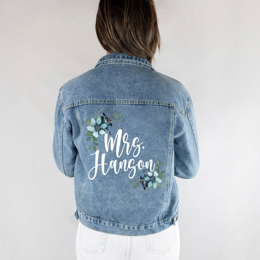 Floral Bachelorette Party Jacket