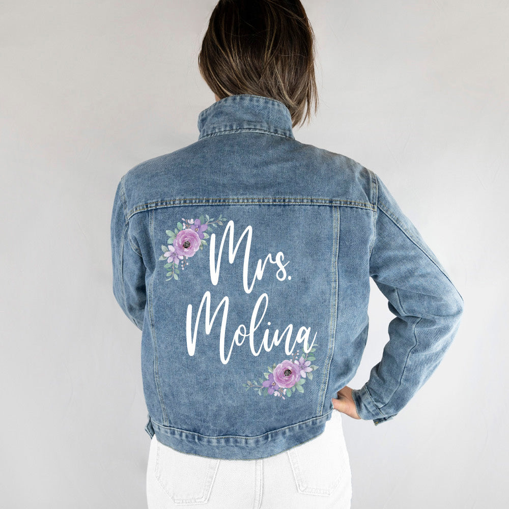 Floral Bachelorette Party Jacket