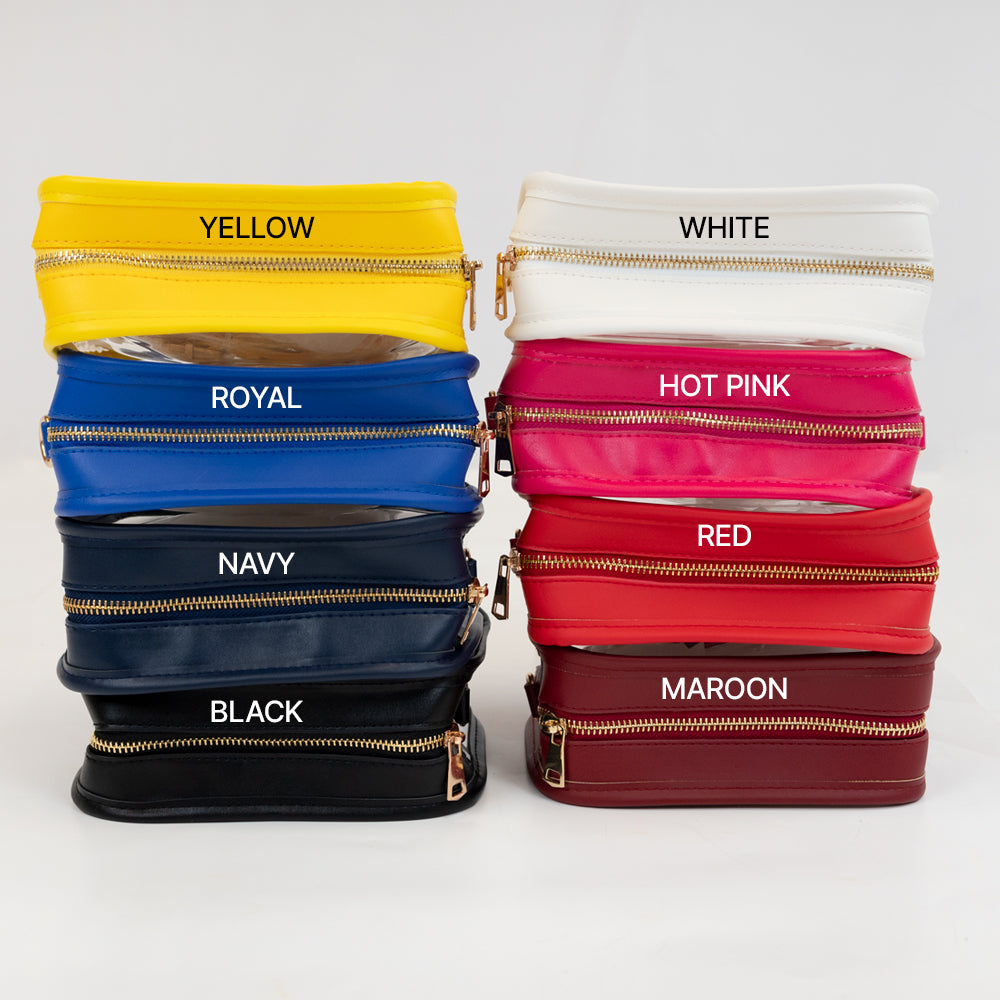 Custom Stadium Bags with Patches