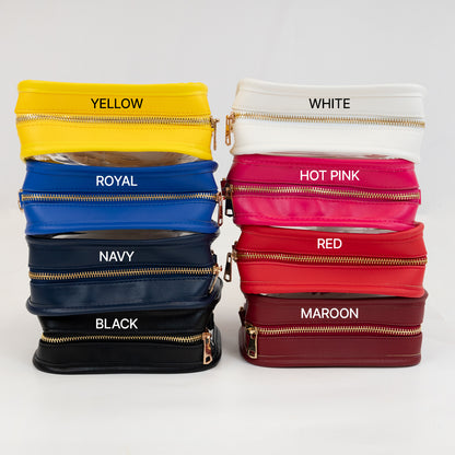 Custom Stadium Bags with Patches