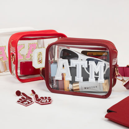 Custom Stadium Bags with Patches