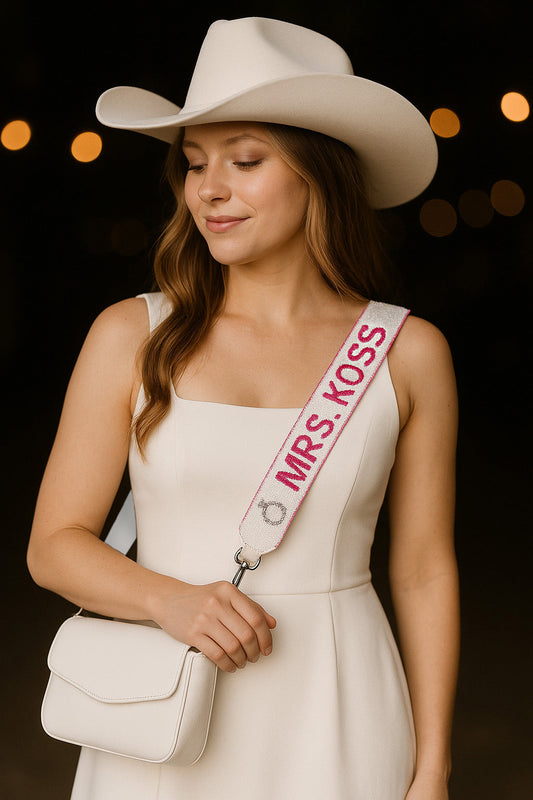 Custom “Mrs.” Camera Strap