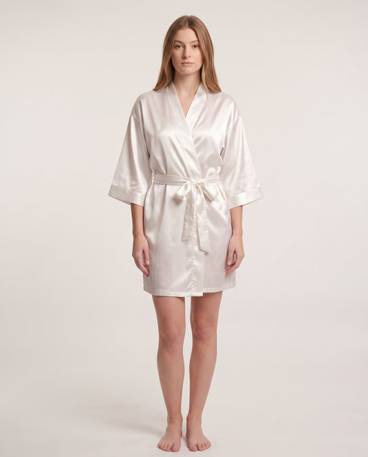 White Bride Robe