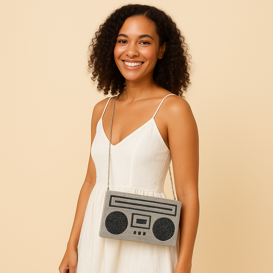 Cassette Player Purse