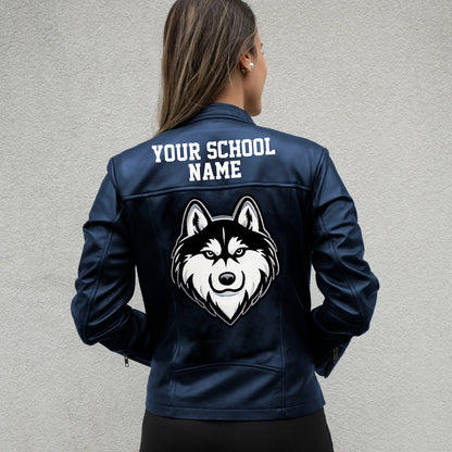 Personalized Game Day Leather Jacket