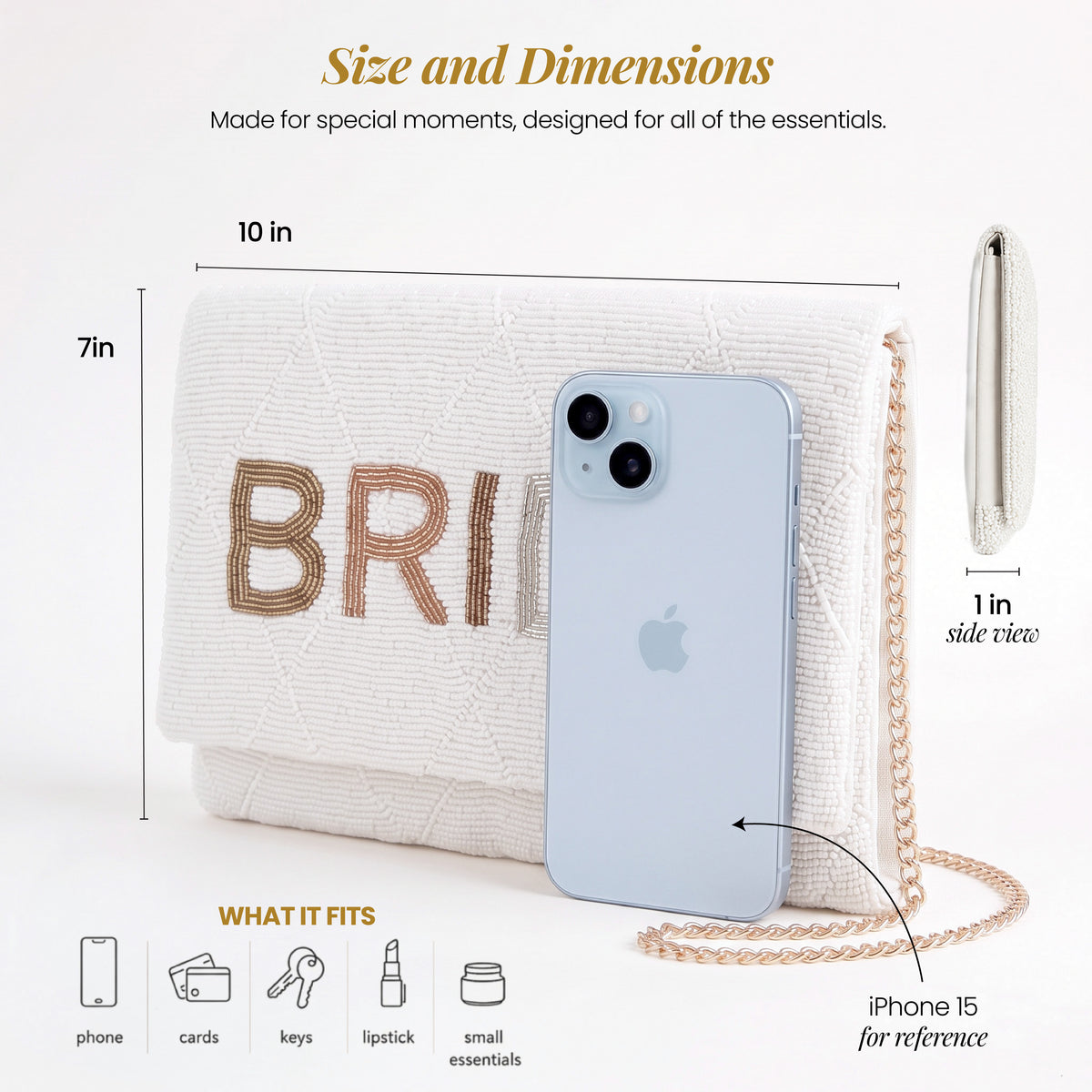 Bride Clutch Bag Multi-colored