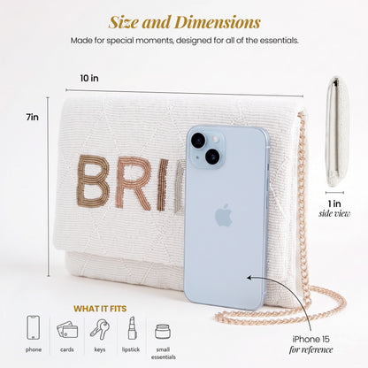 Bride Clutch Bag Multi-colored