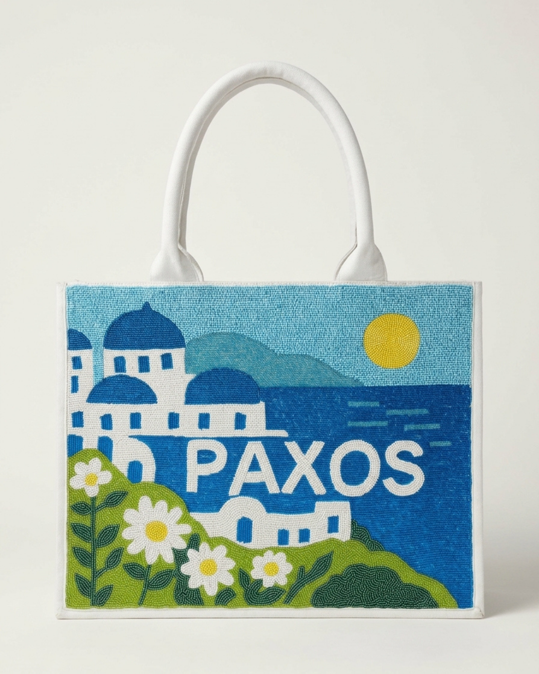 Santorini Escape Tote