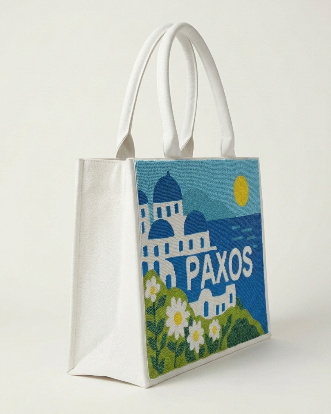 Santorini Escape Tote