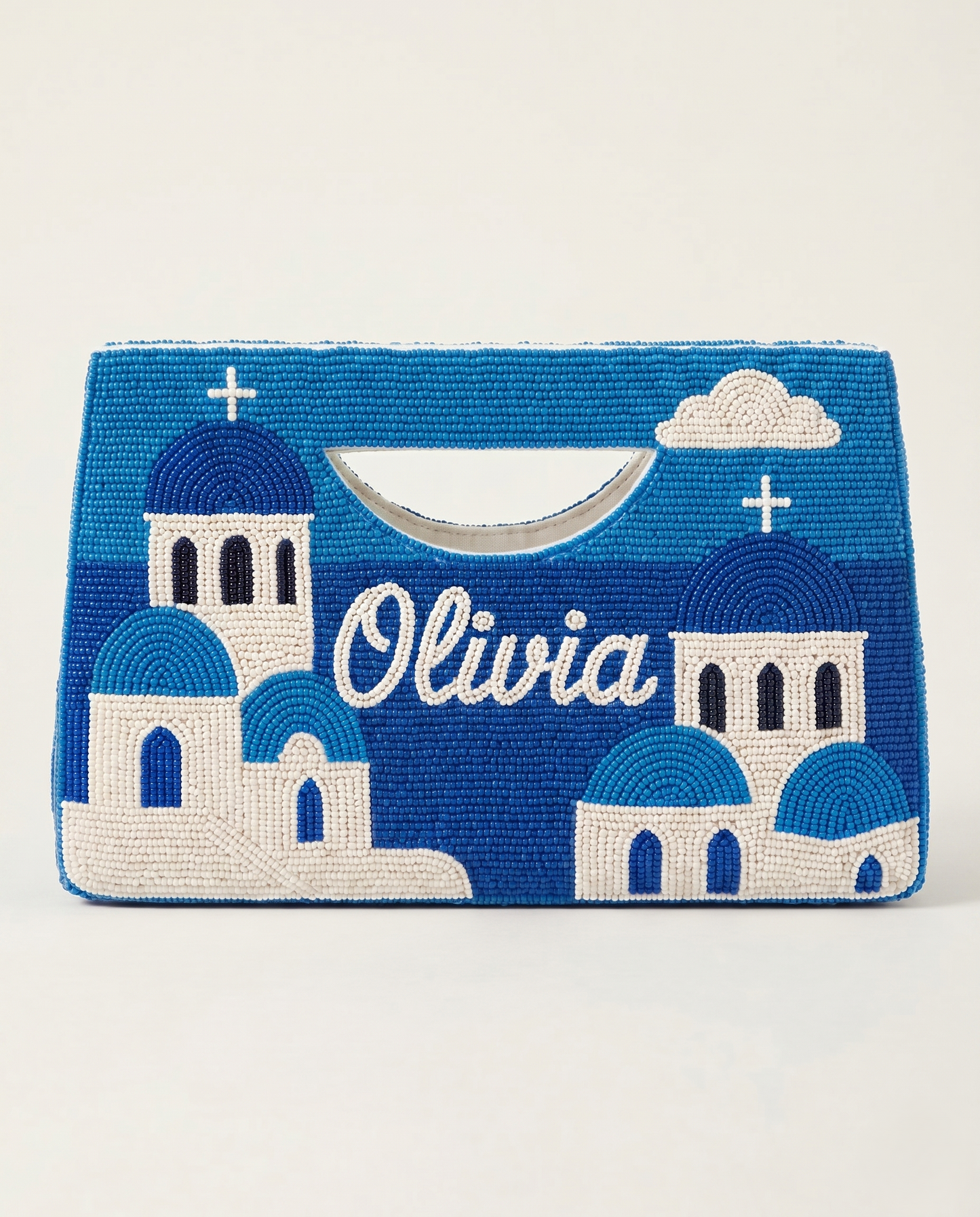 Santorini Beaded Handbag