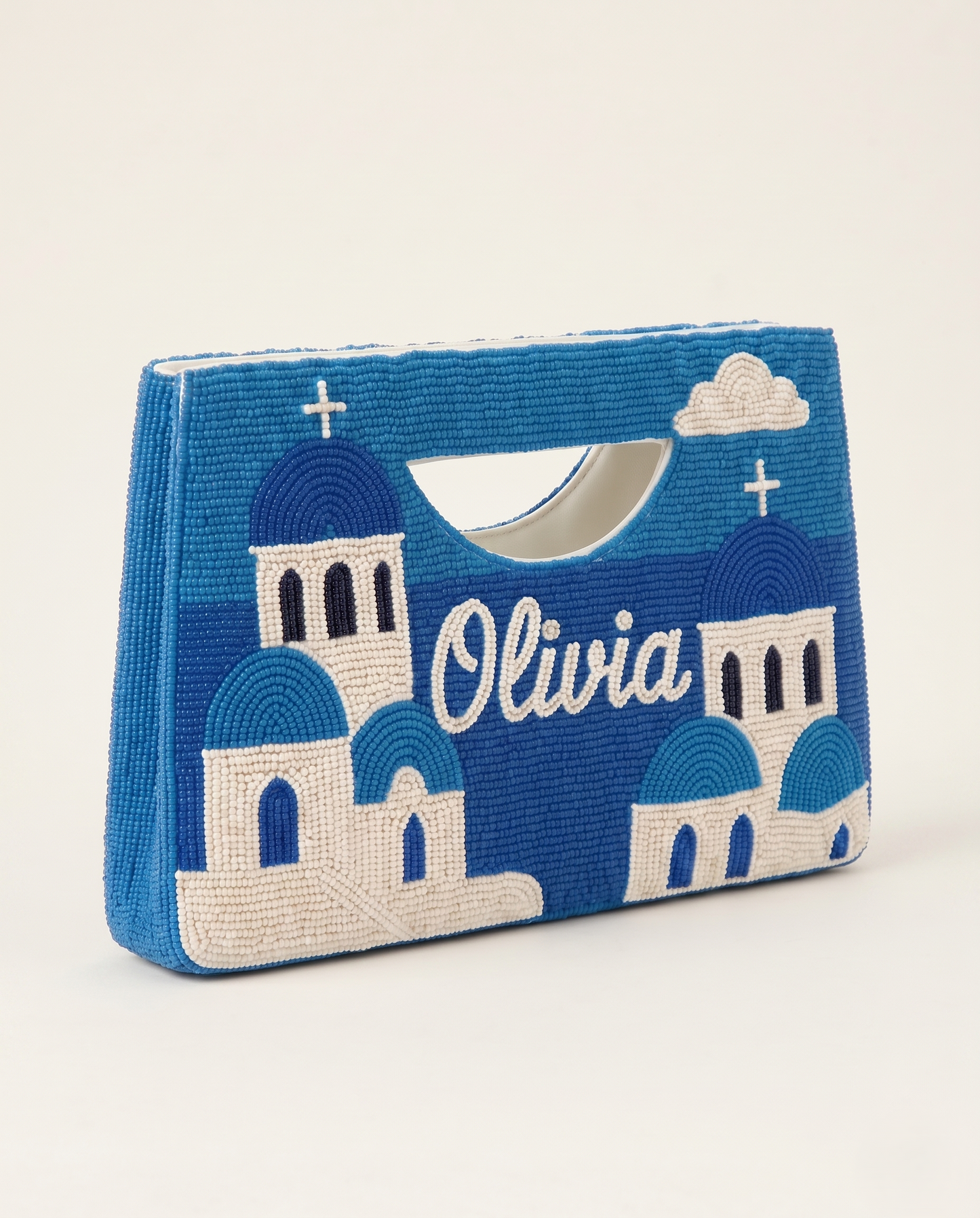 Santorini Beaded Handbag