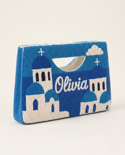 Santorini Beaded Handbag